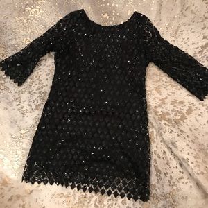 Sparkly Black Dress